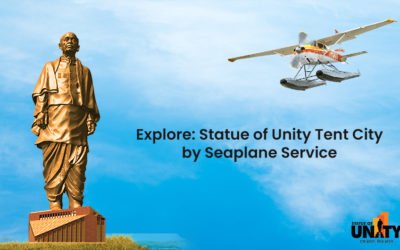 Explore: Statue of Unity Tent City by Seaplane Service