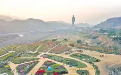 You Must Visit Theme Based Garden at the Statue of Unity