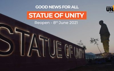 Good News for All Statue of Unity Reopen from 8th June 2021