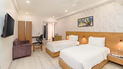 D Square Statue of Unity Kevadia Executive Suite