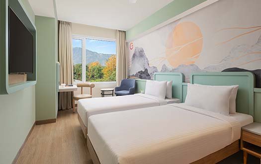Ginger Deluxe Twin Room